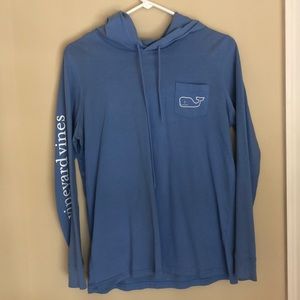 Blue Vineyard Vines Hoodie